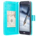 thumbnail image 4 of Cute Girls Women Pu Leather Wallet Case for LG Stylo 4 Case, LG Stylo 4 Plus Case [Kickstand] ID&Credit Card Slot Phone Case For LG Stylo 4/Stylo 4 Plus- Teal, 4 of 6