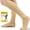 Beige, variant on Ailaka 15-20 mmHg Zipper Compression Socks Women Men,Black,1 Pair