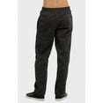 thumbnail image 2 of Knocker Men's Mid-Weight Open Bottom Fleece Lounge Sweatpants with Side Pockets, 2 of 4