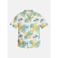 thumbnail image 5 of Blue Moon Men's and Big Men's Button Up Shirt with Short Sleeves, Sizes XS-5XL, 5 of 5
