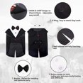 thumbnail image 4 of Dog Tuxedo, Dog Wedding compatible And Bandana Set Xxl, 4 of 5