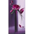thumbnail image 2 of Tramoni, Oliver 9x14 White Modern Wood Framed Museum Art Print Titled - Elegance en mauve I, 2 of 4