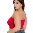 thumbnail image 3 of 6 Packs - Zenana Women & Plus Seamless Strapless 7" Bandeau Tube Top w/No Pad, 3 of 3