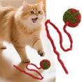 thumbnail image 1 of Interactive Cat Toy with Ropes and Yarn for Indoor Play Exercise Activity Stimulation, 1 of 4