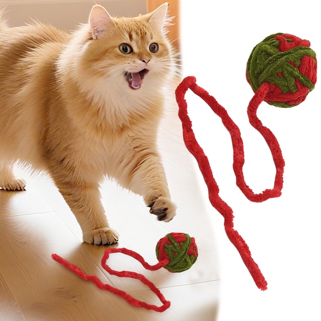 Interactive Cat Toy with Ropes and Yarn for Indoor Play Exercise Activity Stimulation