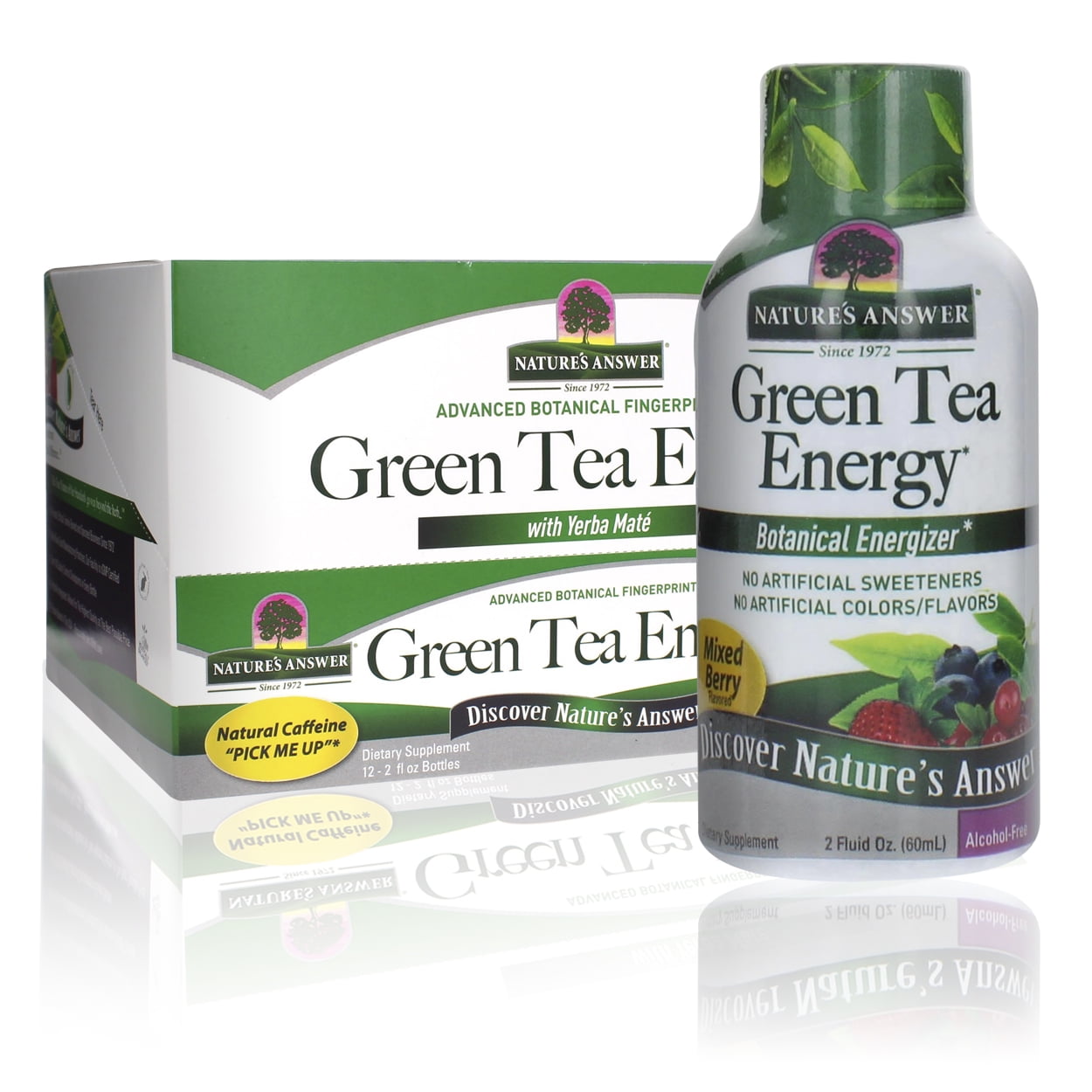 Green Tea Energy Shot 2oz 12 Pack