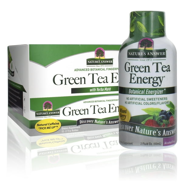 Green Tea Energy Shot 2oz 12 Pack
