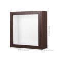 thumbnail image 2 of ORDDIART 1Pack Desktop Picture Frame Brown Photo Display Specimen Storage Bedroom Decoration, 2 of 6