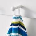 thumbnail image 4 of Better Homes & Gardens Cotton Blend Blend Beach Towel, 72 x 38 in, Cool Veriegated Stripe, 4 of 4