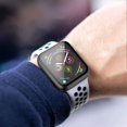 thumbnail image 2 of 12 Pack Hard PC Case with Tempered Glass Screen Protector Compatible with Apple Watch Series 6 5 4 SE 44mm Case, Scratch Resistant Bumper HD Protective Cover for iWatch Men Women, Assorted Colors, 2 of 5