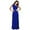 Blue, variant on Party Dresses for Women Midi Dresses for Women Multi-wear Method Multi-rope Cross Halter Sexy Bandage Dress Long Skirt Dress