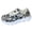 Black, variant on Women's Low Top Runing Shoes 2026 Fashion Street Doodle Print Lace up Cushioned Platform Walking Athletic Sneakers