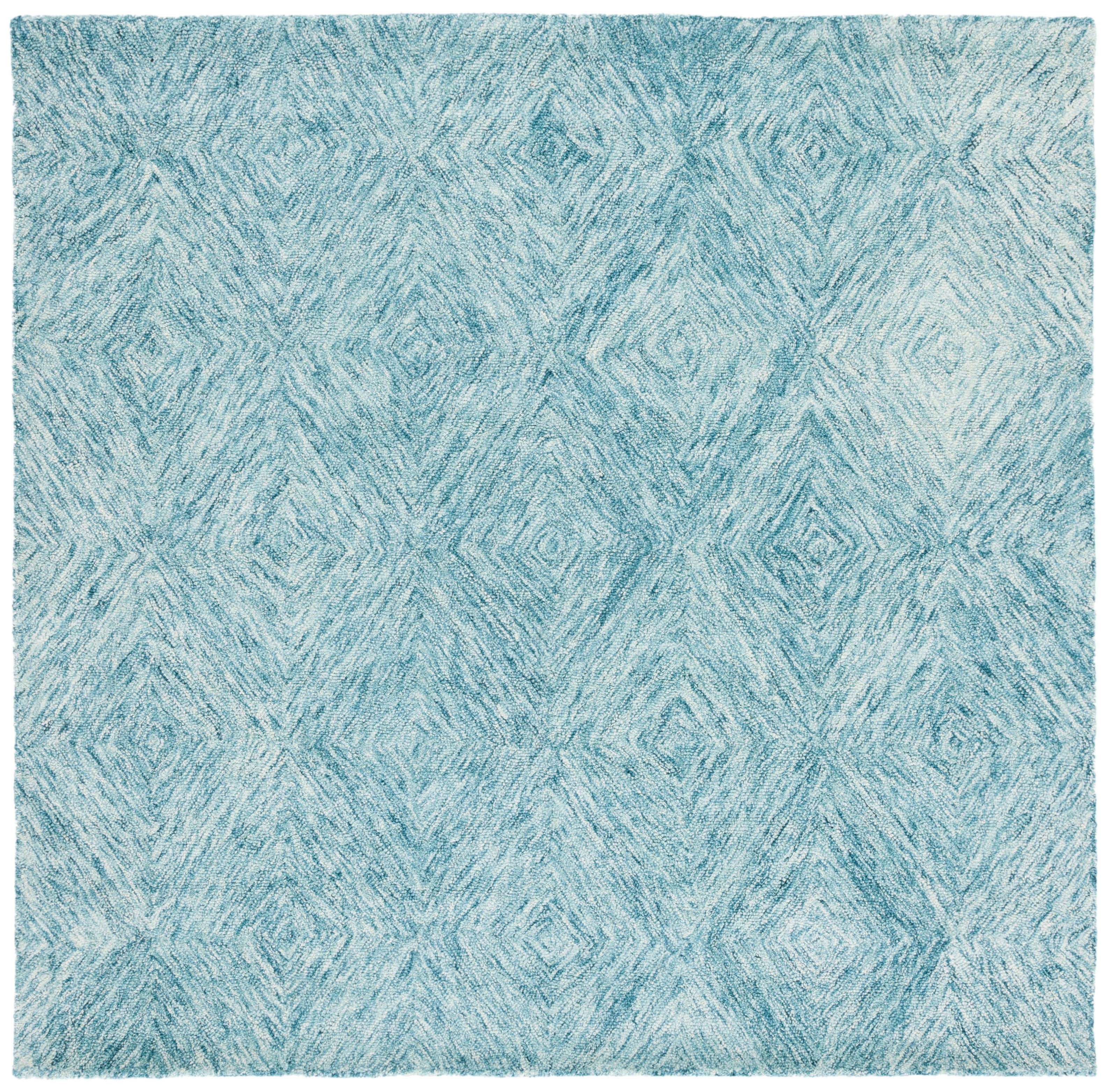 Safavieh Metro Avalon Diamond Area Rug, Light Blue, 6' x 6' Square