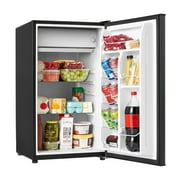 Galanz 3.3 Cu Ft Compact Refrigerator, Black One Door Mini Fridge, Energy Star for Apartment, Dorm, Office, Bedroom