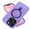 Purple, variant on TECH CIRCLE Basic Case for iPhone 15 Pro 5G (2023) 6.1" - Hard Plastic Durable Soft Silicone Skin Case with Sturdy Foldable Kickstand, Shockproof Protective Lightweight Simple Rugged Shell Cover, Blue