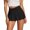 Black, variant on jiaxiM Mini Skirts for Women Tennis Pleated Skirts High Waisted Lightweight Athletic Golf Activewear Skorts Skirts with Shorts Pockets