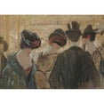 thumbnail image 2 of Frederick Carl Frieseke 24x18 Black Ornate Framed Double Matted Museum Art Print Titled: Bal-Bullier, Paris, 2 of 5
