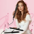 thumbnail image 4 of FARERY 1.25" extra long curling iron with adjustable tempertures for long hair, Pink, 4 of 7