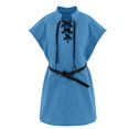 thumbnail image 3 of Túnica pirata para novios del Renacimiento medieval para niños, disfraz de LARP con cordones, camisa de guerrero vikingo de la Edad Media, 3 of 5
