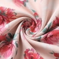 thumbnail image 6 of Fewfanhot Womens Spring Outfits Dressy Casual Tops Ruffle 3/4 Sleeve V Neck Floral Chiffon Blouses, 6 of 7