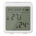 thumbnail image 1 of Sensor Wi-Fi Steren de Temperatura y Humedad con pantalla digital SHOME-180, 1 of 2