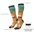 thumbnail image 6 of Salouo Starfish And Seashell 1 Print Women's Men's Ankle Socks 1-pack Casual Athletic Socks for Unisex Adult Moisture-Wicking Socks for Daily Wear/Running/Sport, 6 of 8