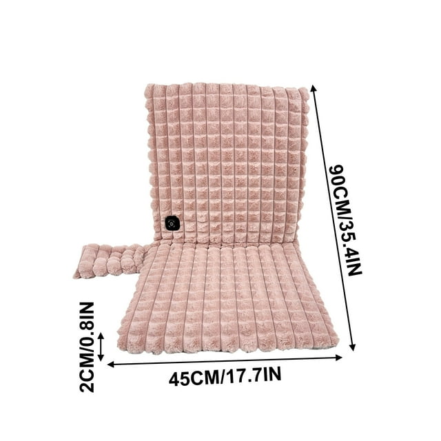 Coussin Chauffant USB pour Siège de Bureau, Chaise de Voiture Extérieure, Coussin Chauffant d'Hiver