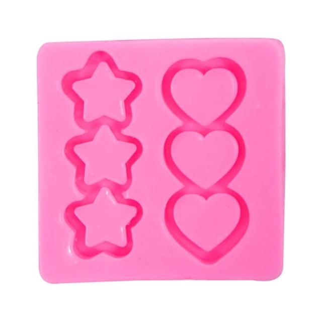 xinxixnxx Fondant Cake Mold Star Decorating Mould Chocolate Molds Biscuit Bakeware Decorative Baking Tool for Homemade Kitchen