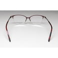 thumbnail image 5 of DANA BUCHMAN JORDAN CAT EYE ADJUSTABLE NOSE PADS HALF-RIM EYEGLASS FRAME/EYEWEAR, 5 of 7