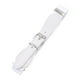 thumbnail image 5 of Cinturón de Cuero PU Hugo para niños elástico ajustable blanco, 5 of 10