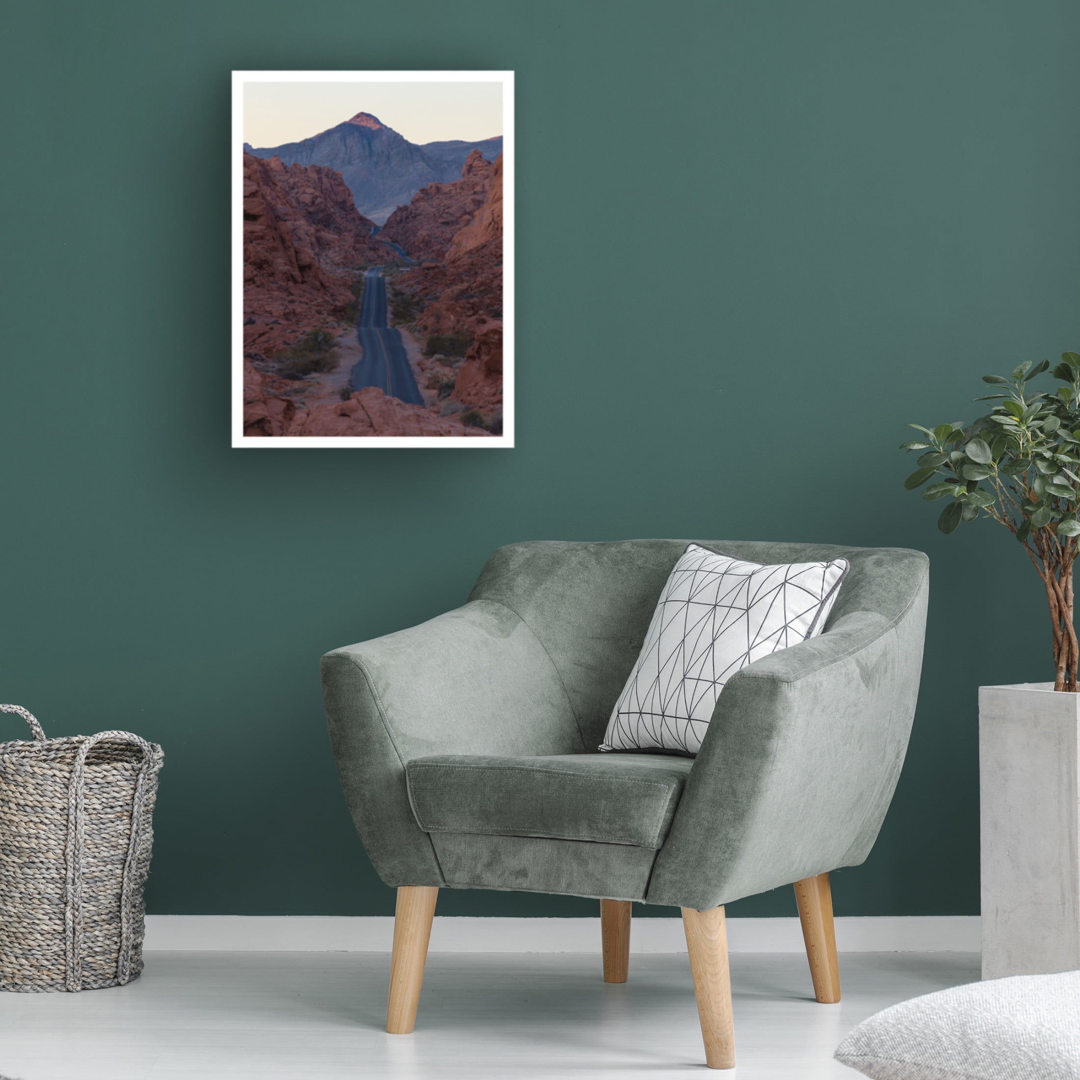 Trademark Fine Art Anand Shivalkar Sunrise At Valley Of Fire Canvas Wall Art