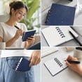 thumbnail image 6 of A7 Mini Portable Loose-Leaf Notebook Refillable, Pocket Size, 1 Pack, Paper Cover, 6 of 6