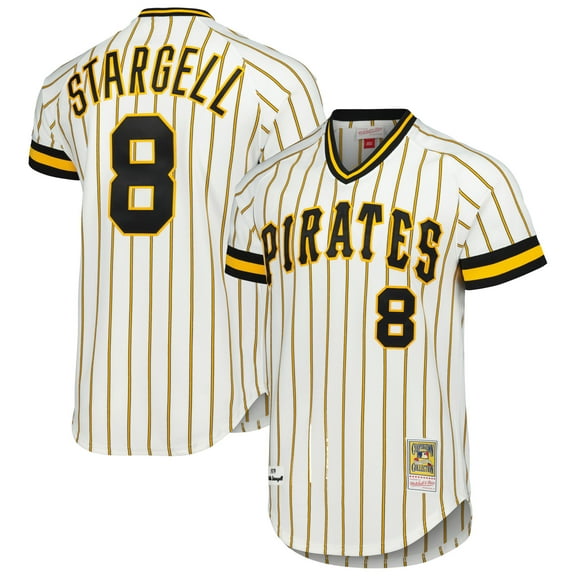 Men's Mitchell & Ness Willie Stargell White Pittsburgh Pirates Cooperstown Collection 1979 Authentic Jersey