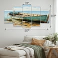 thumbnail image 4 of Designart "Boat Coastal harmonies" Transportation Art Living Room Set, 4 of 5