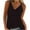 Black, variant on asdoklhq 2023 Summer Fall Womens Tops Clearance under $5 Women Summer Sexy Vest Pullover Blouse V-Neck Short Sleeveless Solid and Printed Tops Tank Navy XXL