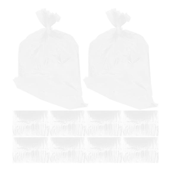 OUNONA 10PCS Food Storage Bags Leak-Proof Brine Bags Turkey Marinating Bags Transparent PE Bags for Fresh-Keeping for Meat Poultry Seafood