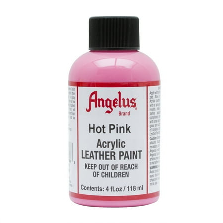 UPC: 0086366741863 | Angelus® Acrylic Leather Paint  4 oz.  Hot Pink