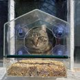thumbnail image 4 of FunChaos Window Bird Feeder for Outside, Bird feeders with Strong Suction Cups, Separate Detachable Tray with Drain Hole Durable Acrylic, Bird Feeder for Outdoors for Wild Birds, 4 of 7