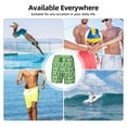 thumbnail image 6 of Naloa Happy St. Patrick's Day Print Men Swim Trunks with Compression Liner ,Board Shorts,Men's Swim Shorts with Drawstring and Elastic Waistband-X-Large, 6 of 6