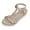 Beige, variant on Mostsola Espadrilles for Women Bohemian Braided Wedge Sandals Open Toe Slingback Summer Beach Shoes