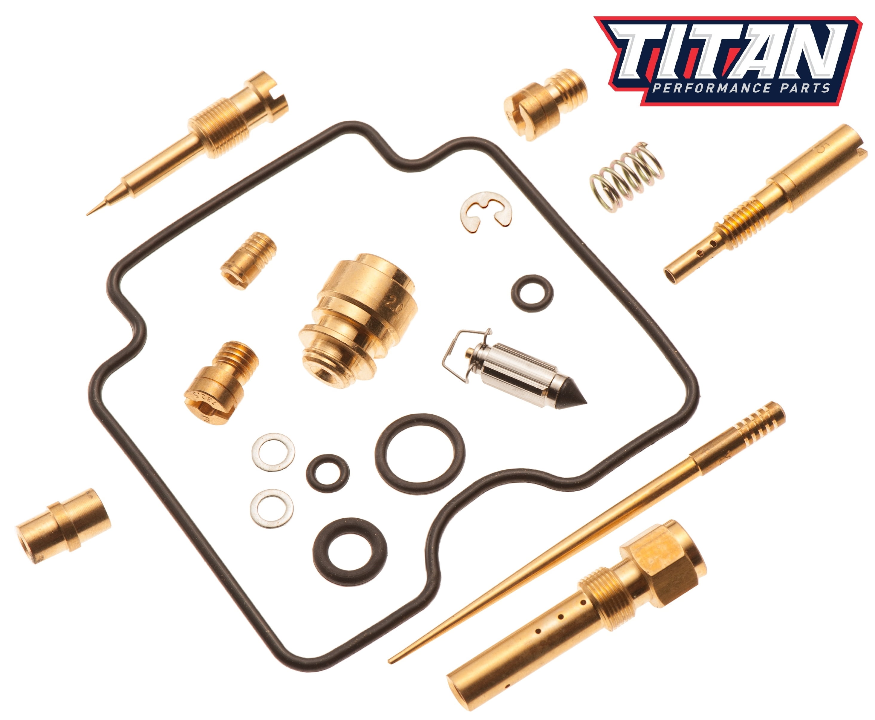 Titan OEM Quality Carb Carburetor Rebuild Repair Kit Yamaha Kodiak 400