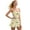 Cartoon Golfcart, variant on Womens Tennis Dress with Built in Shorts Blue Polynesian Print Breathable Athletic Dresses Golf Outfits Spaghetti Strap Workout Dress, Size L