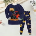 thumbnail image 2 of eczipvz Kids & Toddler Boys Pajamas Pjs Set 95% Cotton Sleepwear,Size 2-3 Years, 2 of 5