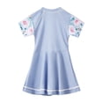 thumbnail image 3 of MEZZALL Children Girls Swimwear Play Water Sports Swimsuit With Skirt Toddler Little Kid Youth Swim Suits Stylish Summer Flower Print Beachwear, 3 of 4