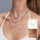 thumbnail image 2 of Grueso de la Mujer Cadena de Capas Personalidad Suéter Cadena Collares Largos Colgantes, 2 of 8