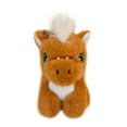 thumbnail image 5 of Almencla Plush Horse Keychain Stuffed Animals Realistic Cute Birthday Decoration Christmas Gift Pendant Key Ring Plush Animals Keychain , Dark Brown, 5 of 8