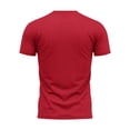 thumbnail image 4 of Ulitacool Mens T Shirts Summer Athletic Stretch Breathable Fitness Short Sleeve Tee With Functional Design Trend Wear Red, 4 of 7