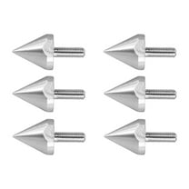 6 Pieces M5 Universal Aluminum Motorcycle Windshield Screws Bolts Mounting -