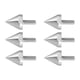 thumbnail image 1 of Kit de 6 tornillos M5 para parabrisas de motocicleta, pernos de punta, accesorios de montaje Plata, 1 of 9