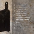 thumbnail image 3 of tabla para picar HAPPY LIFE madera pino, tabla de decorativa, tabla de quesos y corte carne, hecha 100% a mano I LIVE III: Chica 24 x 28 x 28 x 2.5, 3 of 4